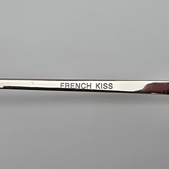 Quay Australia French Kiss Silver Black Frame Smoke Flat Lens Aviator Sunglasses - Picture 9 of 16